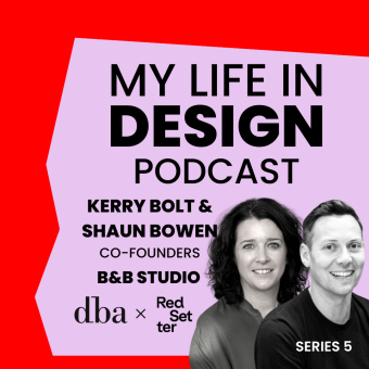 B&B studio My Life in Design Podcast with Red Setter